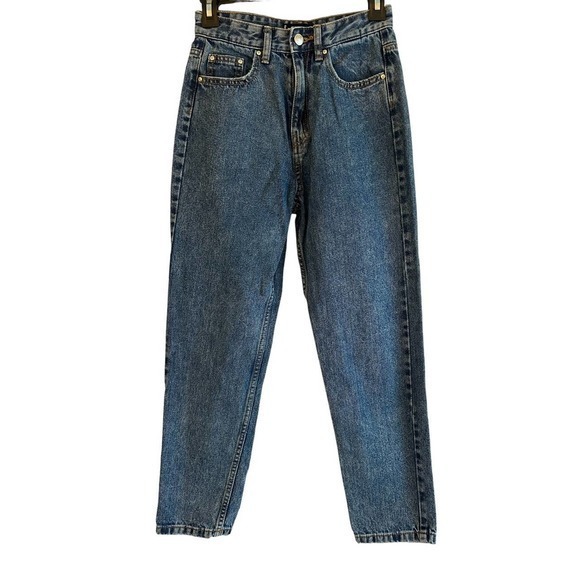 Sinsay Womens Size 34 High Wasted Mom‎ Fit Denim Jeans Medium Wash - Picture 3 of 8